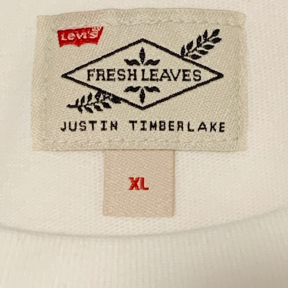 New Levis Fresh Leaves t-shirt Justin Timberlake - Picture 5 of 6